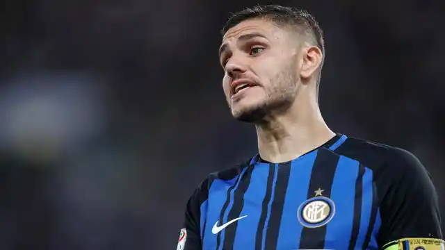 File picture of Inter Milan’s Mauro Icardi.