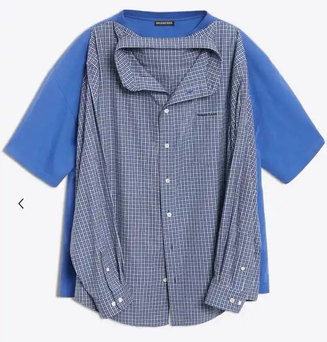 Balenciaga’s newest experiment is a ‘t-shirt shirt’