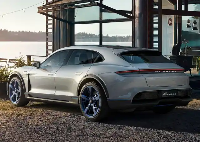 The Mission E Cross Concept, first unveiled at this year’s Geneva Motor Show.