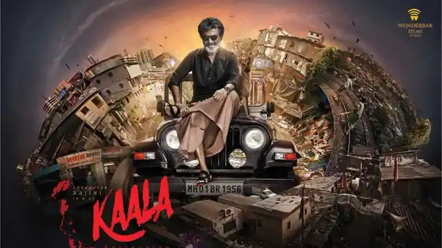 The poster of Rajinikanth’s <i>Kaala</i>.
