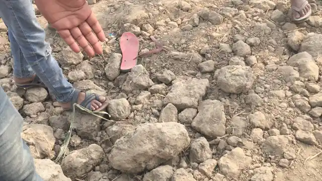 Samiuddin’s nephew, Abdul Kalam, pointed to the slippers and said they belonged to Qasim.
