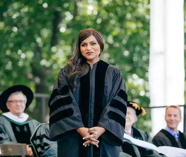 Mindy Kaling at Dartmouth College. 
