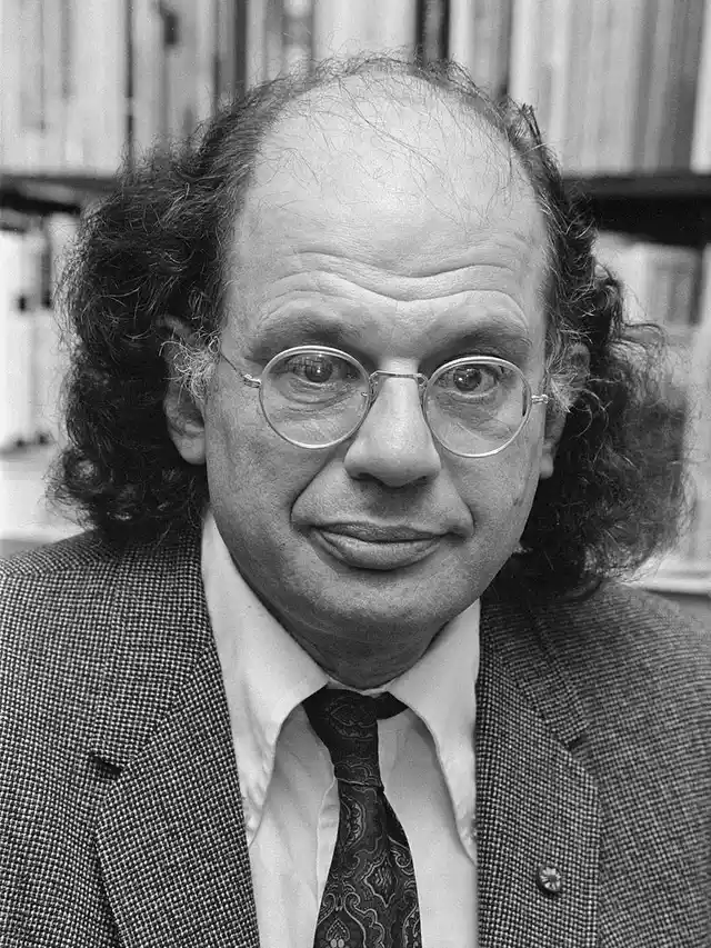Iconic Beat poet Allen Ginsberg.