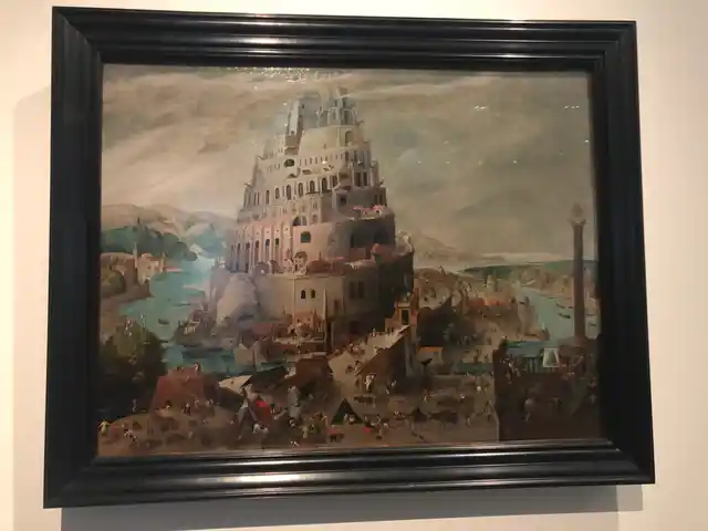 Tower of Babel, Abel Grimmer, 1595. 