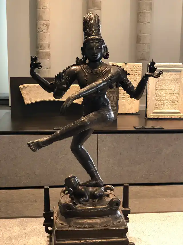 Louvre houses this bronze ‘Dancing Shiva’ from Tamil Nadu.