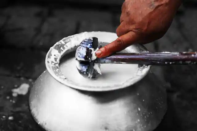The buttermilk, always a favourite in south India, acquired a spicier taste in summer.
