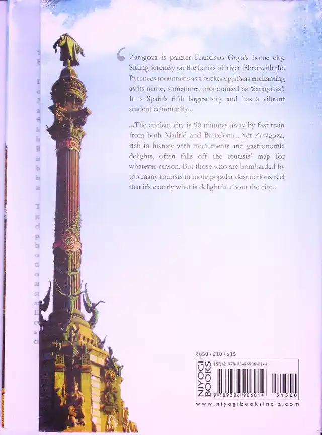 The back cover of the book.