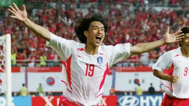 Korean footballer Ahn Jung-Hwan.