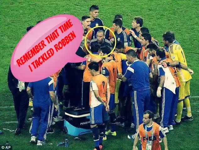 The Mascherano team talk
