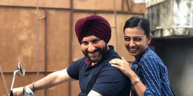 Radhika Apte and Saif Ali Khan star in Netflix show, <i>Sacred Games</i>.