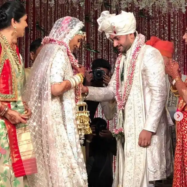 Praful Patel’s daughter, Poorna tied the knot with businessman Namit Soni on July 21 in Mumbai. 