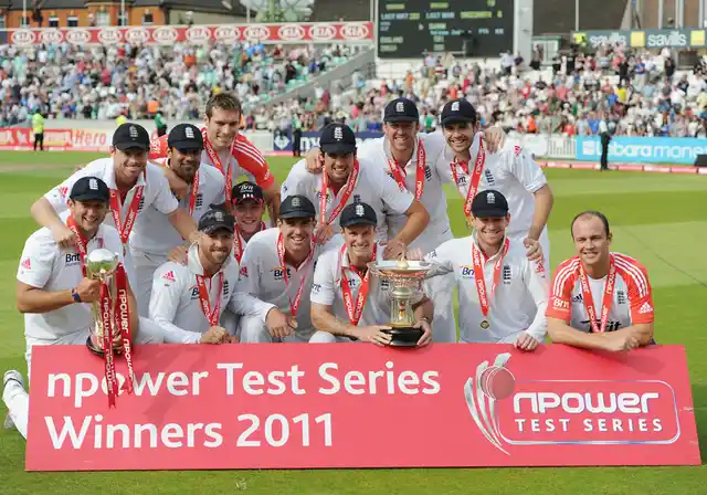 Stuart Broad and James Anderson were England’s top two bowlers during India’s tour of England in 2011. England beat India 4-0 in the Test series.