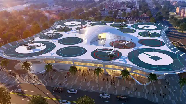 This is what Uber plans to build for its Uber Air taxis in the coming years. 