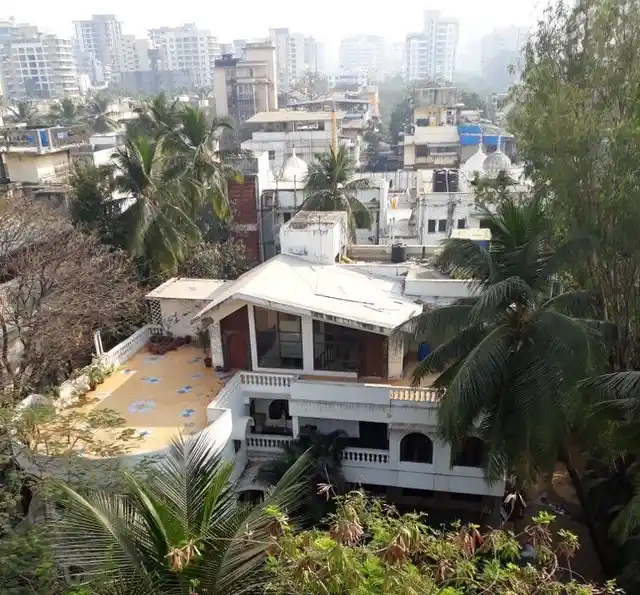 A top view of the Samanta bungalow.