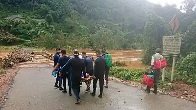 File photo of rescue operations in the flood-hit Kodagu district of Karnataka on 20 August 2018. 