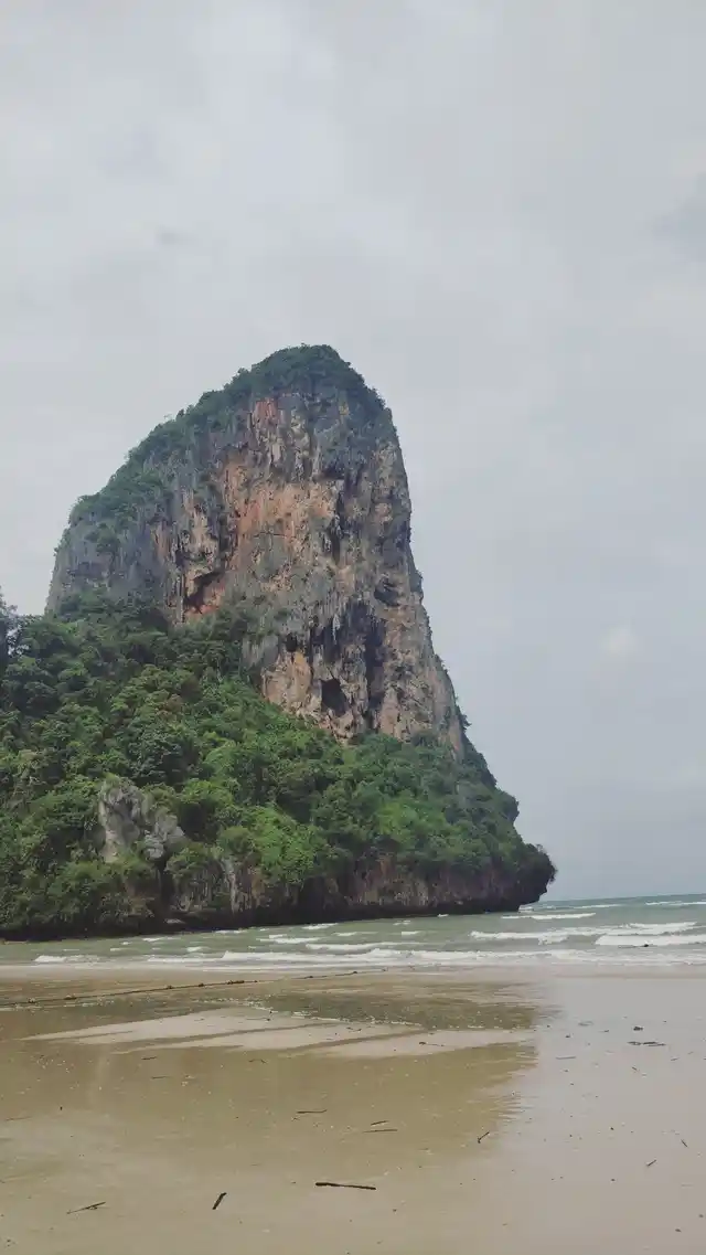 The Railay beach in Krabi.
