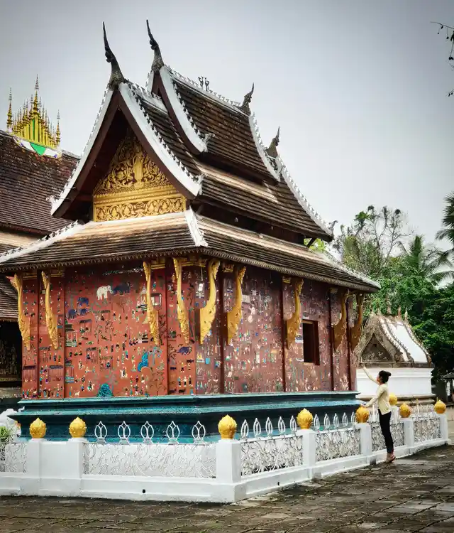 The Wat (temple) Xieng Thong.