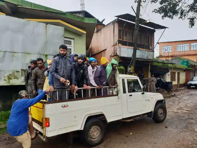 The residents have rescued several people from adjacent villages. 