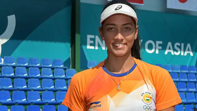 Asian Games 2018: File photo of Indian tennis player Karman Kaur Thandi