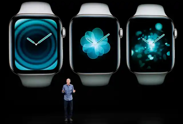 The new watch with the breathe face.