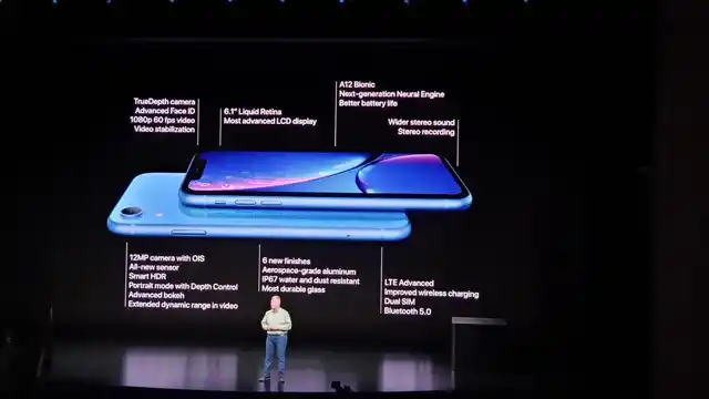 The iPhone Xr is also a Dual-SIM model but with IP67 protection. 