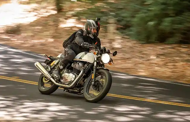 The Royal Enfield Continental GT 650 is for the young at heart. 