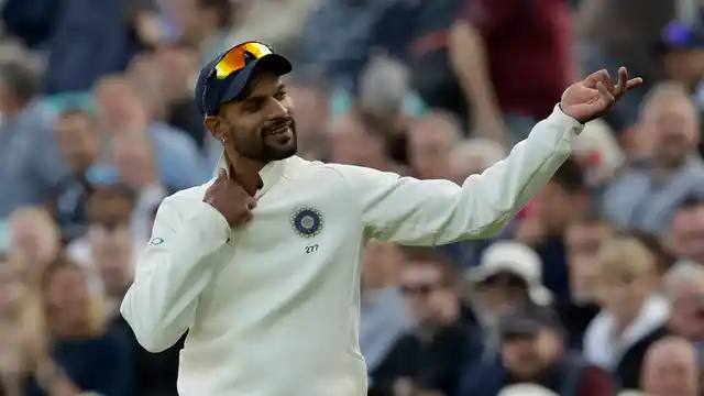 Shikhar Dhawan was left out of the Indian squad for the Test series against Australia.