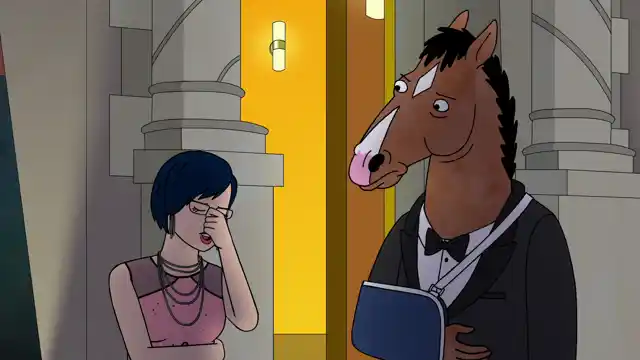 A still from <i>Bojack Horseman</i> Season 5.