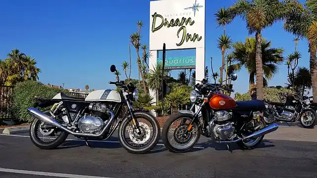 The Continental GT 650 and Interceptor 650 have interchangeable parts. 