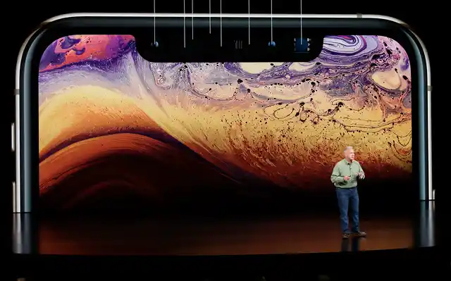 Apple’s marketing VP, Philip Schiller introduces the iPhone XS.
