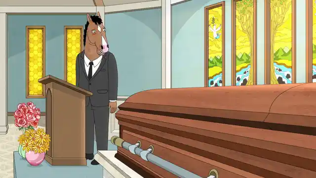 A still from <i>Bojack Horseman</i> Season 5.