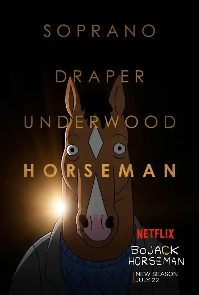 A poster for <i>Bojack Horseman</i> season 3.