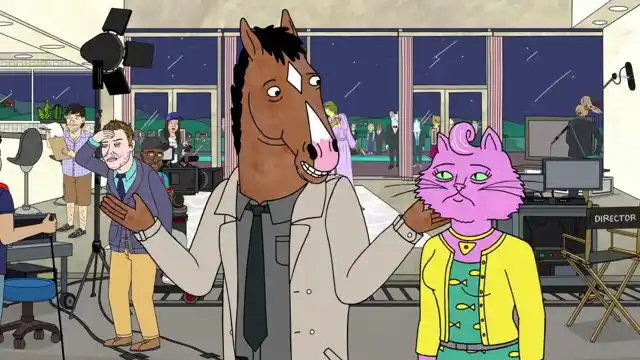 A still from <i>Bojack Horseman</i> Season 5.