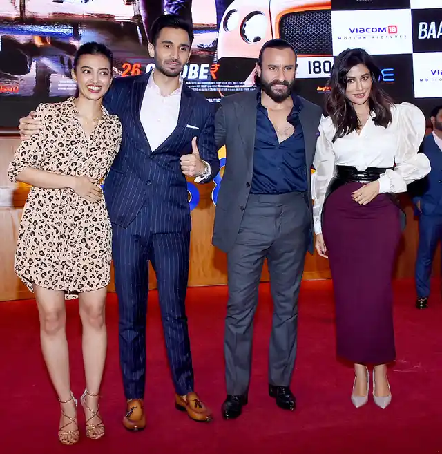 The <i>Baazaar</i> team at the trailer launch. 