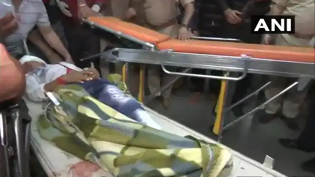 Visuals from Civil Hospital in Amritsar where those injured in the train accident are being brought for treatment. (Photo: ANI)