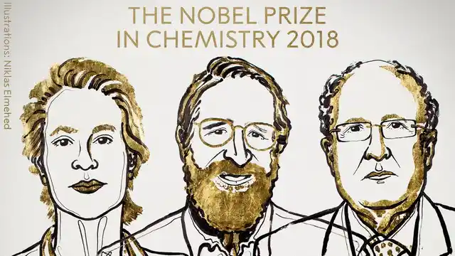 Frances H Arnold , George P Smith and Sir Gregory P Winter won the 2018 Nobel Prize in Chemistry.