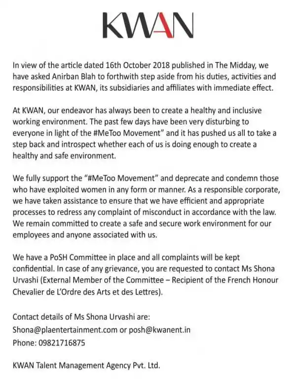 Statement by Kwan.