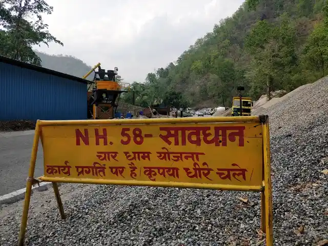 The 900 km Char Dham Yatra Marg project was launched by Prime Minister Narendra Modi. The government is keen to complete the project before the 2019 parliamentary elections.