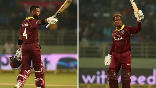 Shai Hope and Shimron Hetmyer have been in great form for the visitors.