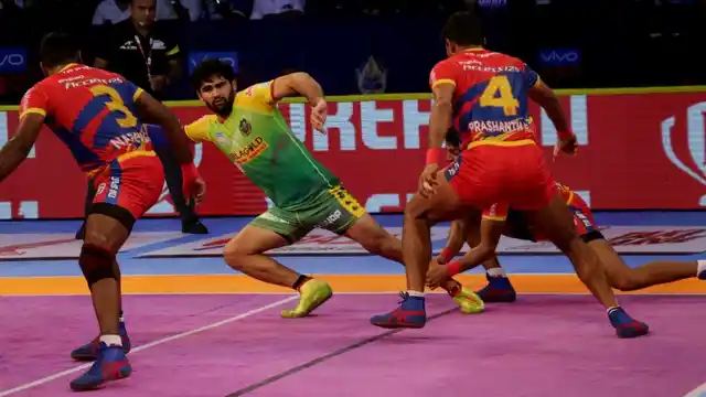 Skipper Pardeep Narwal led from the front, scoring 16 points with Deepak Narwal (seven points) and Jawahar (five points) supporting him well in attack and defence.