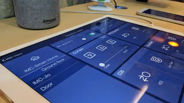 Control all the sensors via apps on mobile or tablet. 