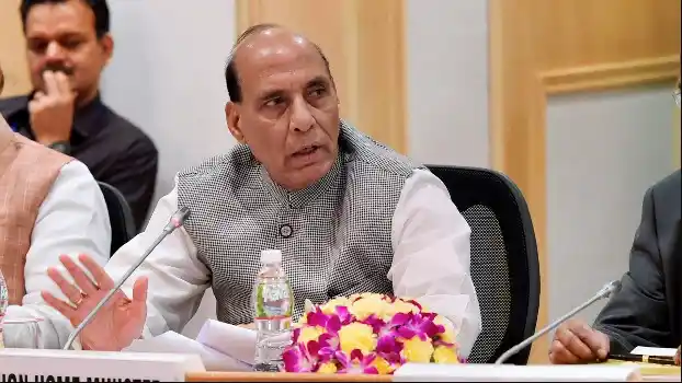 Home Minister Rajnath Singh file photo.