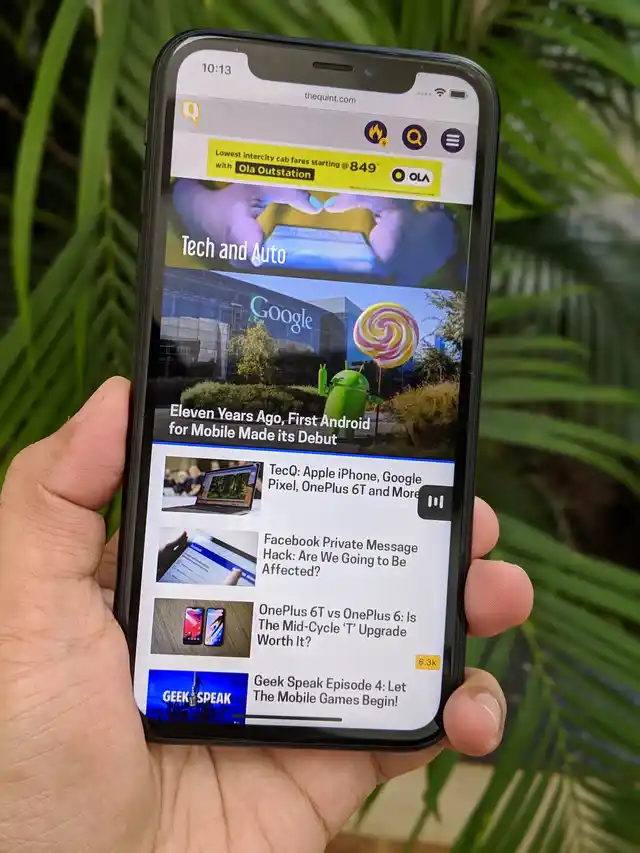 Perfect size for the iPhone XR, will be easy to use for most people. 