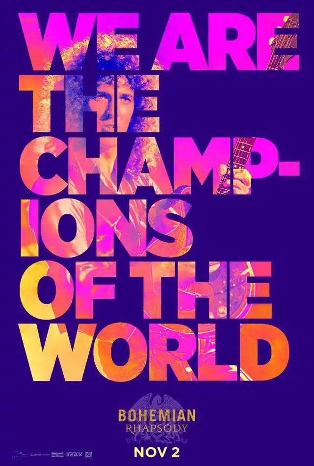 A poster of <i>Bohemian Rhapsody.</i>