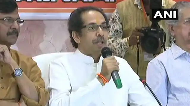 Uddhav Thackeray in Ayodhya.