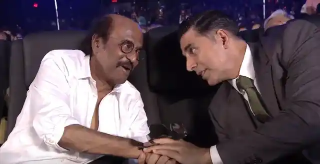 Akshay Kumar and Rajinikanth