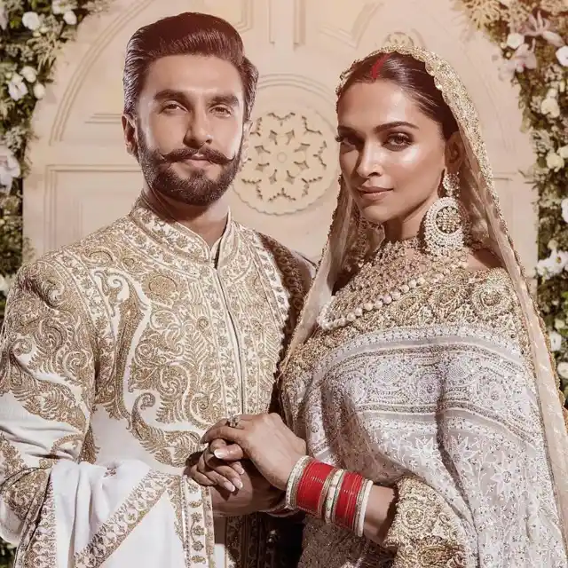 The couple made a stunning entrance.