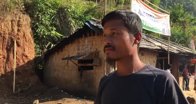 Lampchuk Musa takes us around the village.