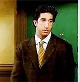 Ross Geller at it.