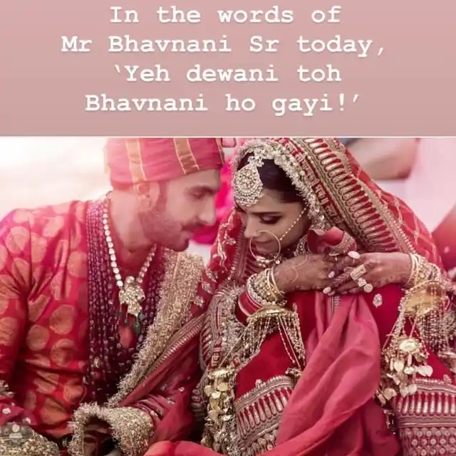 What Bhavnani Sr. had to say about Deepika Padukone.